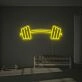 Big Barbell LED Neon Sign