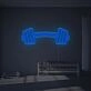 Big Barbell LED Neon Sign