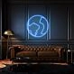 The earth LED neon sign