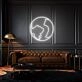 The earth LED neon sign