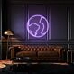 The earth LED neon sign