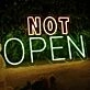 Mario Custom  Not open neon sign 18 inch
