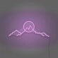 Mountain LED Neon Sign