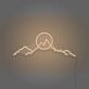 Mountain LED Neon Sign