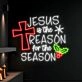Jesus Is The Reason + JESUS IS KING 3ft sign