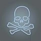 Pirate Skull LED Neon Sign
