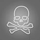 Pirate Skull LED Neon Sign