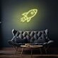 Rocket Neon Sign