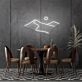 Desert Outline Neon Sign