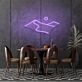 Desert Outline Neon Sign