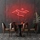 Desert Outline Neon Sign