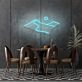 Desert Outline Neon Sign