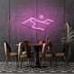 Desert Outline Neon Sign