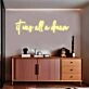 Custom Neon Sign “It Was All / A Dream” – Split Design 80 Inch