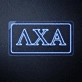 Lambda Chi Alpha ΛΧΑ LED Neon Sign for Brotherhood Events and Fraternity Decor