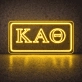 Kappa Alpha Theta ΚΑΘ LED Neon Sign Ideal for Campus Pride and Sorority Decor
