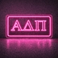 Alpha Delta Pi ΑΔΠ LED Neon Sign for Sisterhood Events and Sorority Decor