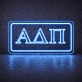 Alpha Delta Pi ΑΔΠ LED Neon Sign for Sisterhood Events and Sorority Decor