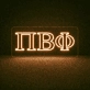 Pi Beta Phi ΠΒΦ LED Neon Sign Showcasing Sisterhood and Sorority Spirit