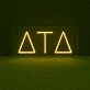 Delta Tau Delta ΔΤΔ LED Neon Sign Celebrating Brotherhood and Lifelong Connections