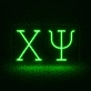 Chi Psi ΧΨ LED Neon Sign Celebrating Brotherhood and Tradition