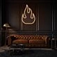 Campfire LED Neon Sign