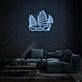 Turtle ship LED neon sign