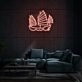Turtle ship LED neon sign