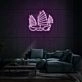 Turtle ship LED neon sign