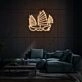 Turtle ship LED neon sign