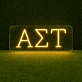 Alpha Sigma Tau ΑΣΤ LED Neon Sign Celebrating Sisterhood and Empowerment