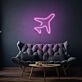Airplane LED Neon Sign