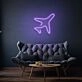 Airplane LED Neon Sign