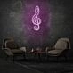 Clef LED Neon Sign