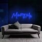 Marry Me neon sign