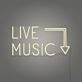 Customize Live Music LED Neon Sign