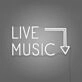 Customize Live Music LED Neon Sign