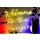 Welcome To The Jungle LED Neon Sign