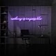 Nothing is impossible LED neon sign