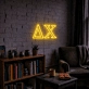 Delta Chi ΔΧ LED Neon Sign Celebrating Brotherhood and Leadership