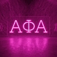 Alpha Phi Alpha ΑΦΑ LED Neon Sign Celebrating Brotherhood and Leadership
