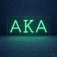 Alpha Kappa Alpha ΑΚΑ LED Neon Sign Celebrating Sisterhood and Service