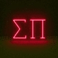 Sigma Nu ΣΝ LED Neon Sign Celebrating Brotherhood and Honor