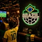 Brazil Soccer LED Neon Sign Brazilian Football Neon Light Wall Decor for Sports Bar Game Room