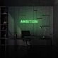 Ambition Neon Sign For Room