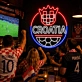Croatia Flag Soccer LED Neon Sign Croatian Football Neon Light Wall Decor for Sports Bar Game Room
