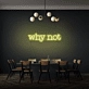 Why Not LED Neon Sign