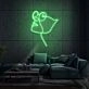 Face With Glasses LED Sign