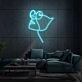 Face With Glasses LED Sign
