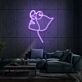 Face With Glasses LED Sign